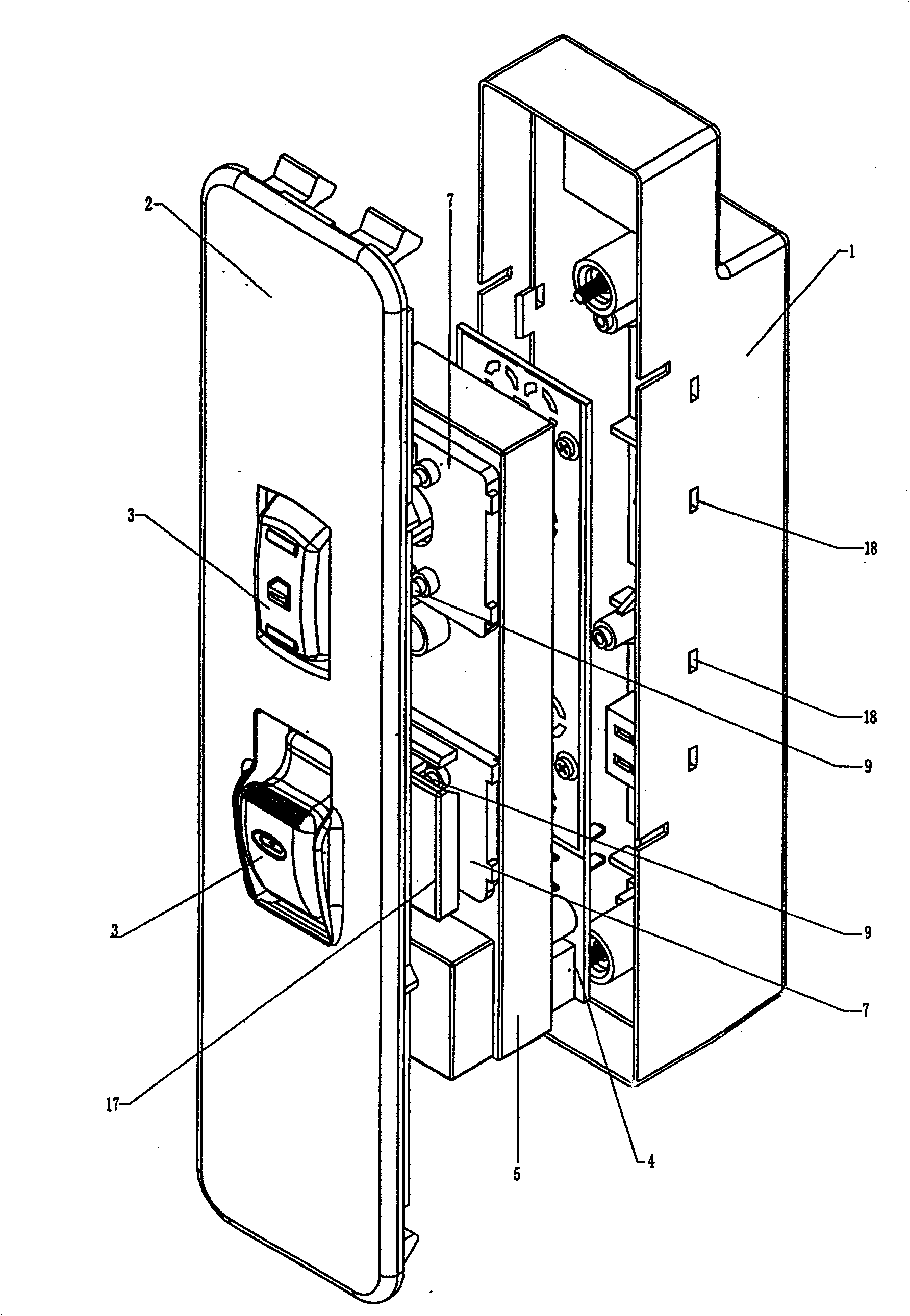 Automobile door-window electric switch