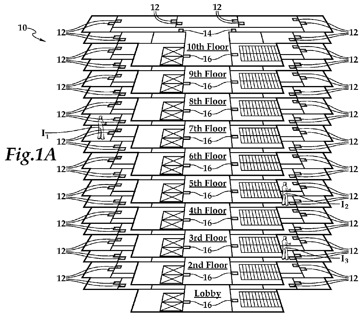 Set-top box, system and method for providing awareness in a hospitality environment