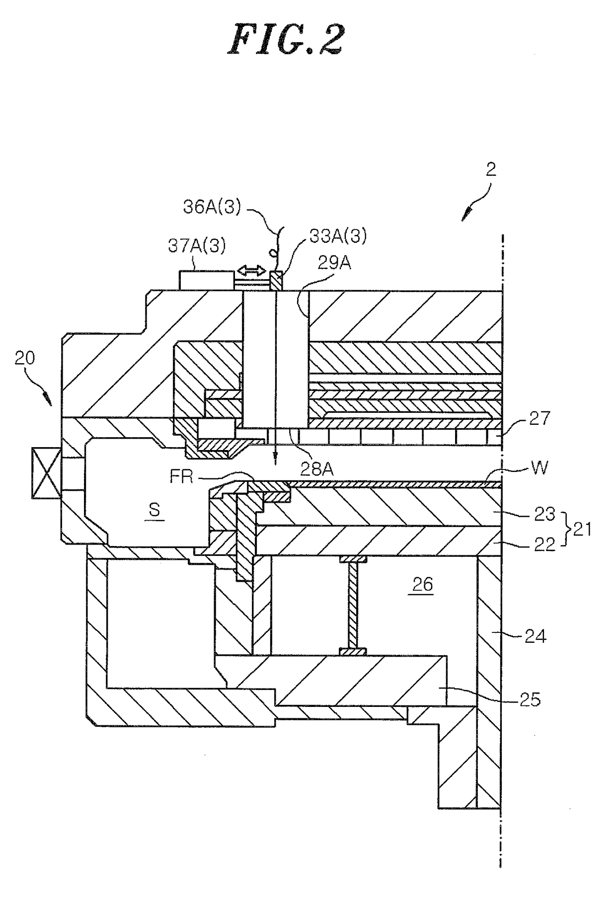 Position detection system and processing apparatus