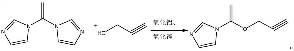 Synthesis method of 2-propyn-1-yl 1H-imidazole-1-carboxylic ester