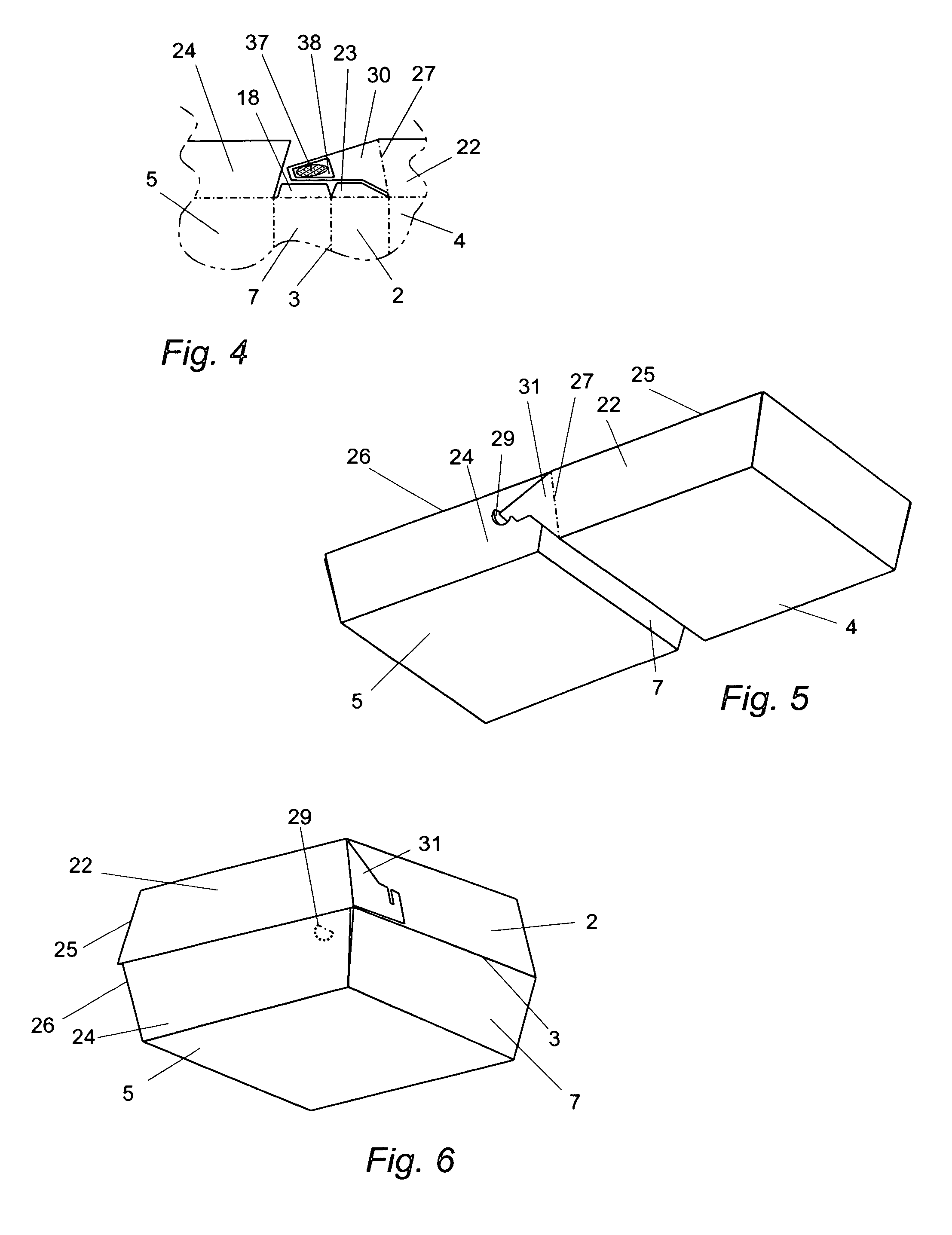 Clamshell container hold open mechanism