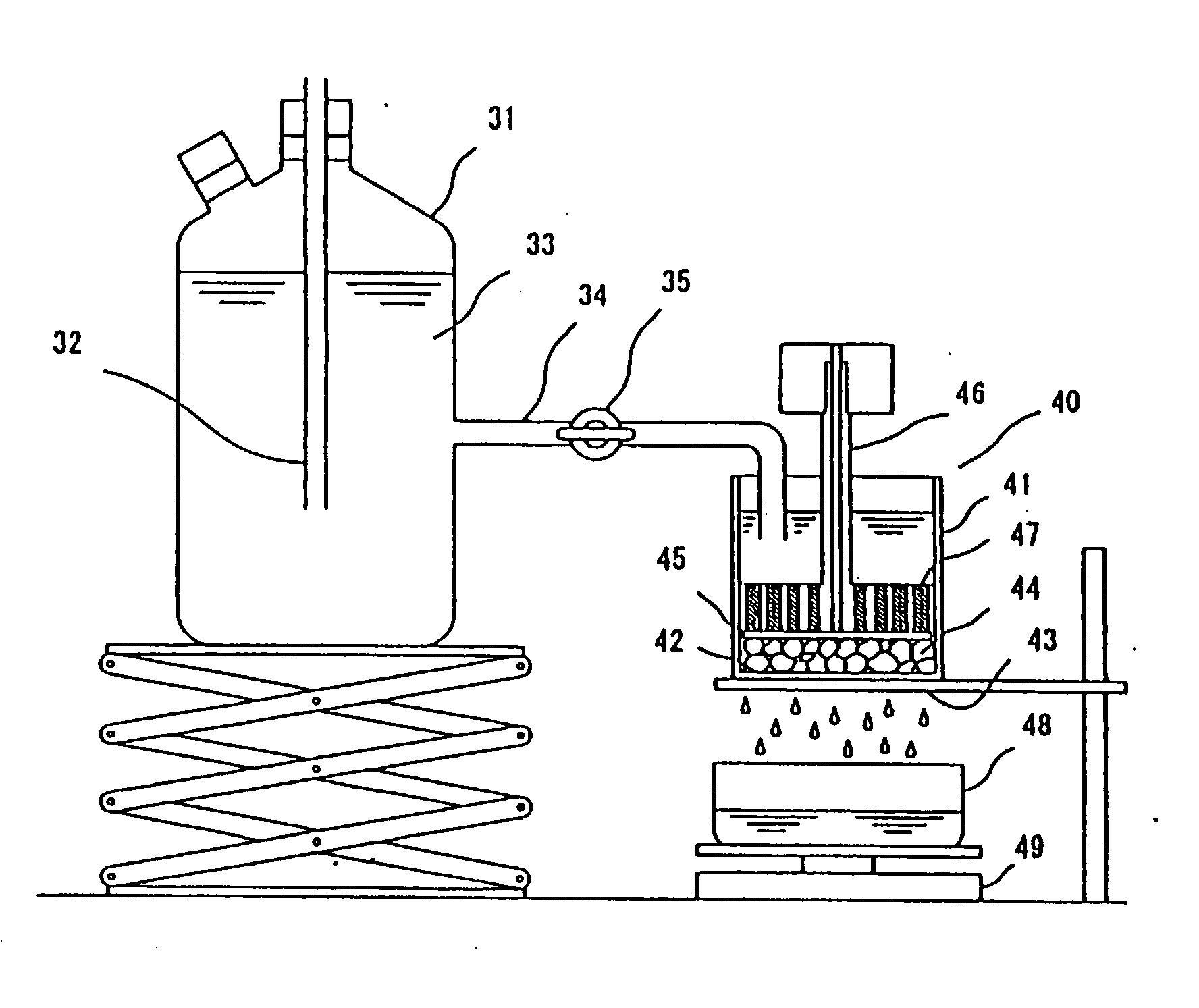 Water-absorbent resin having treated surface and process for producing the same