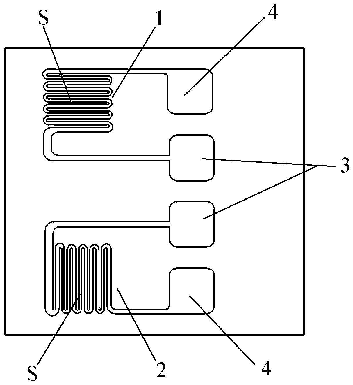 Strain gauges, pressure sensors, and interventional medical catheters