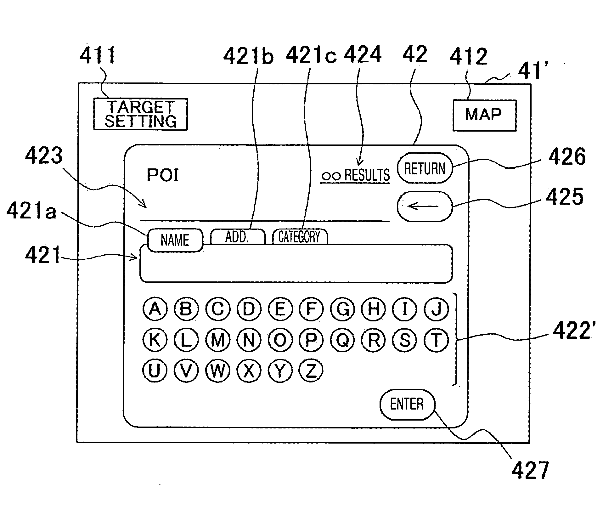 Navigation apparatus and navigation program