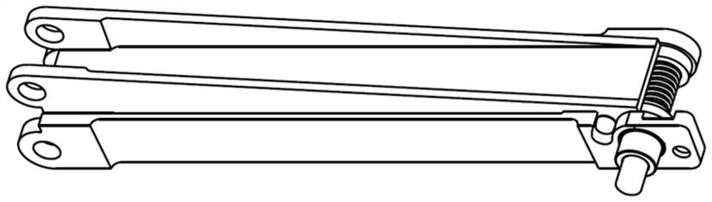 Hinge mechanism capable of being stacked and unfolded and folded and using method