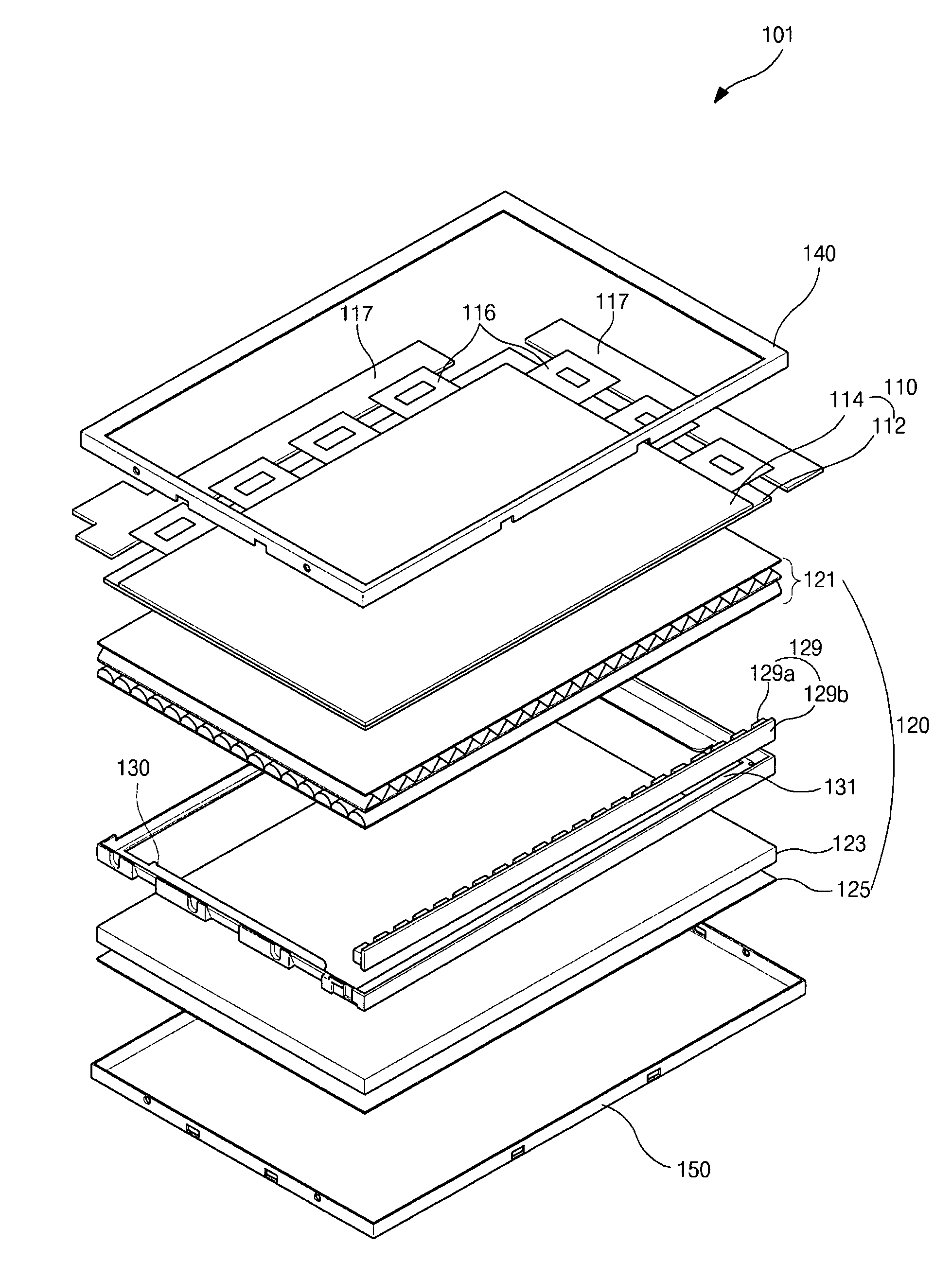 Backlight unit and liquid crystal display module including the same