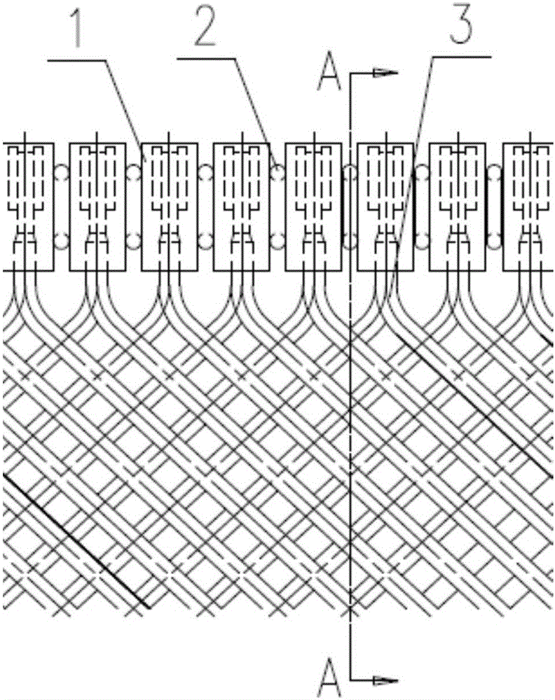 Variable-speed pumped storage generator motor rotor winding end socket insulating box fixing structure