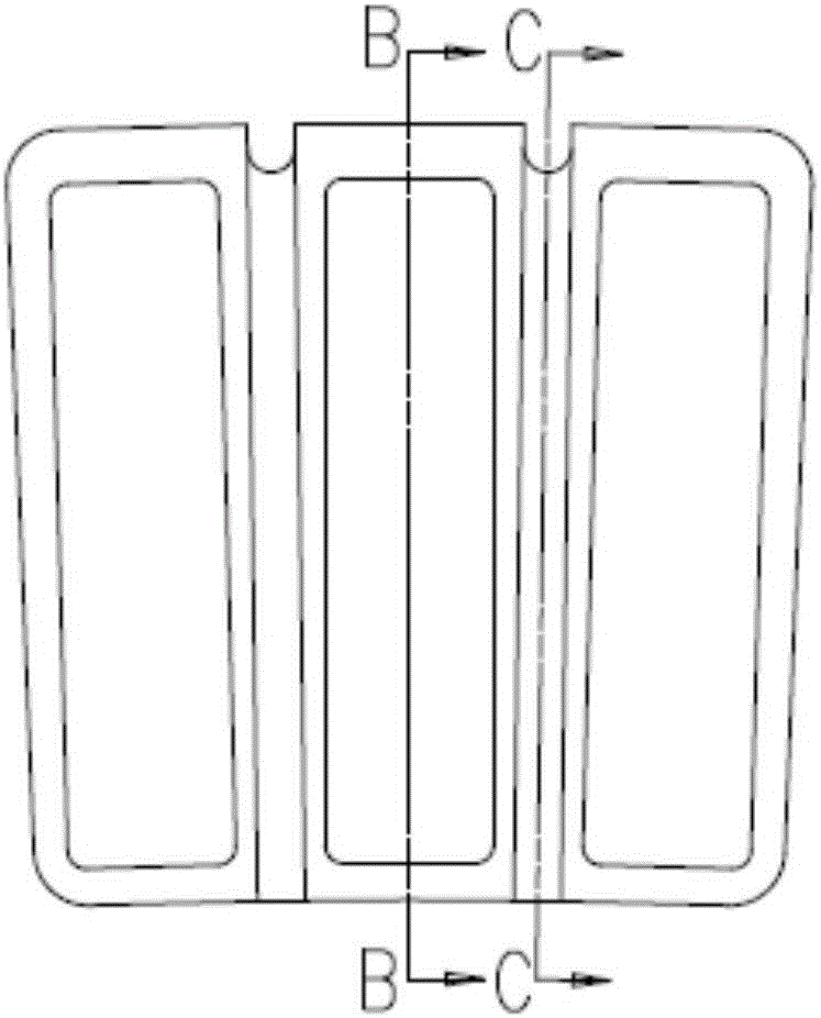 Variable-speed pumped storage generator motor rotor winding end socket insulating box fixing structure