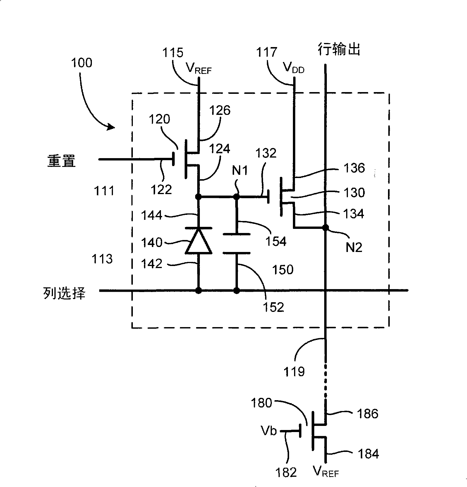 Active type pixel sensor circuit and its operation method