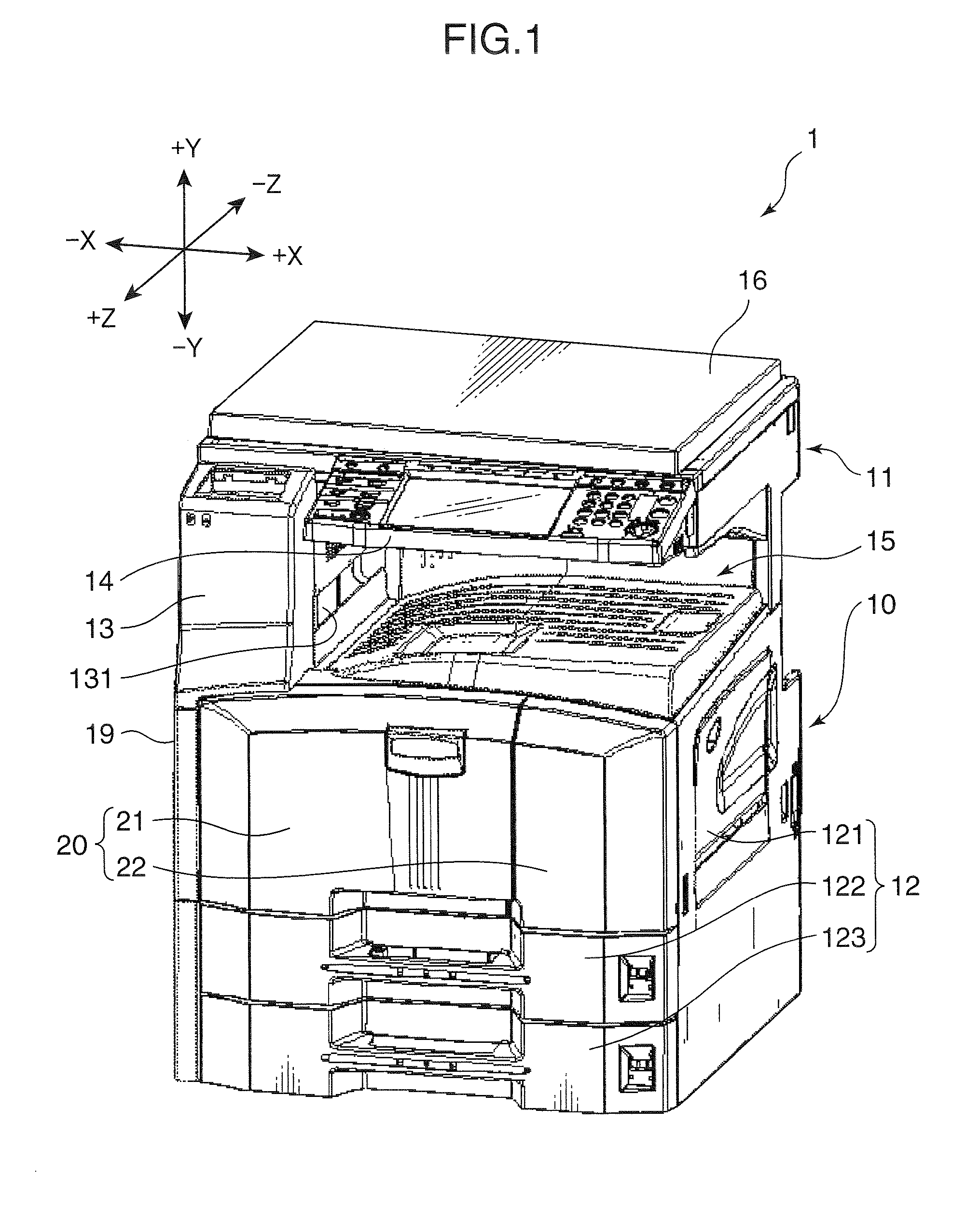 Drawer mechanism and image forming apparatus equipped with the same