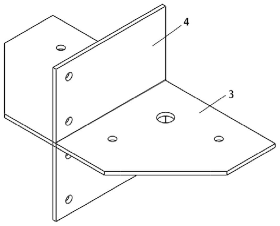 Connecting structure suitable for modular steel structure