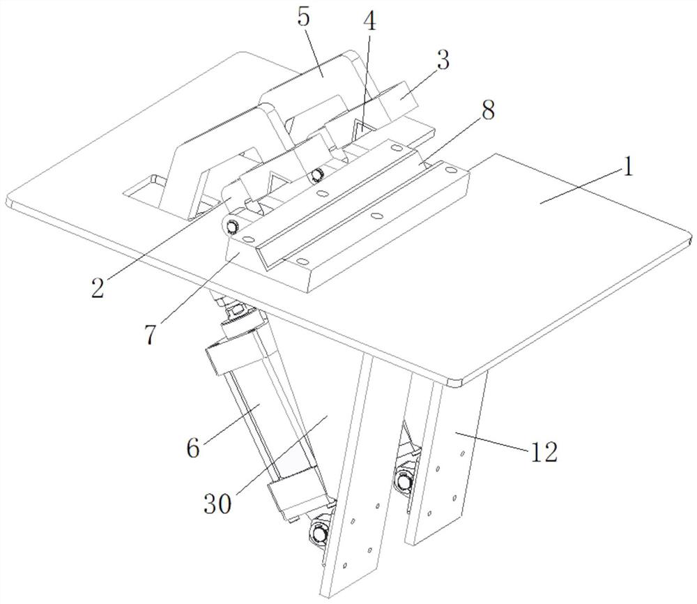 Water pipe fixing mechanism