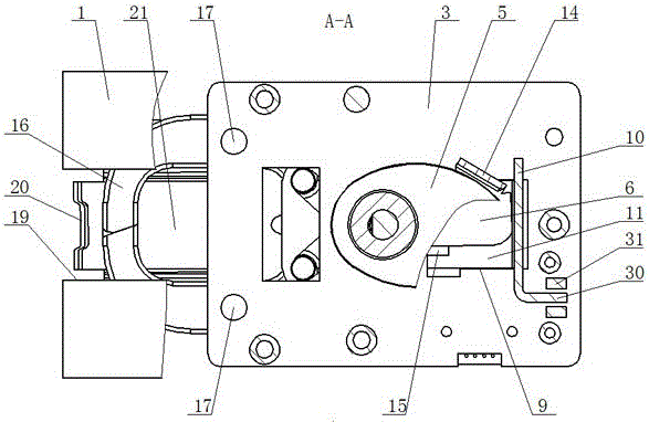 A self-locking firearm lock