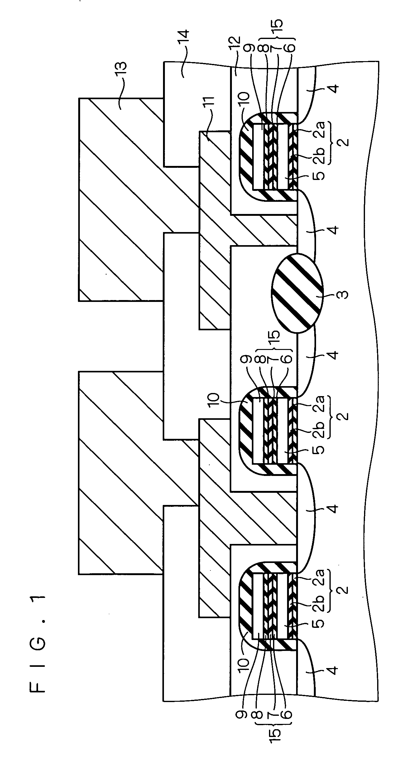 Semiconductor nonvolatile memory device, and manufacturing method thereof