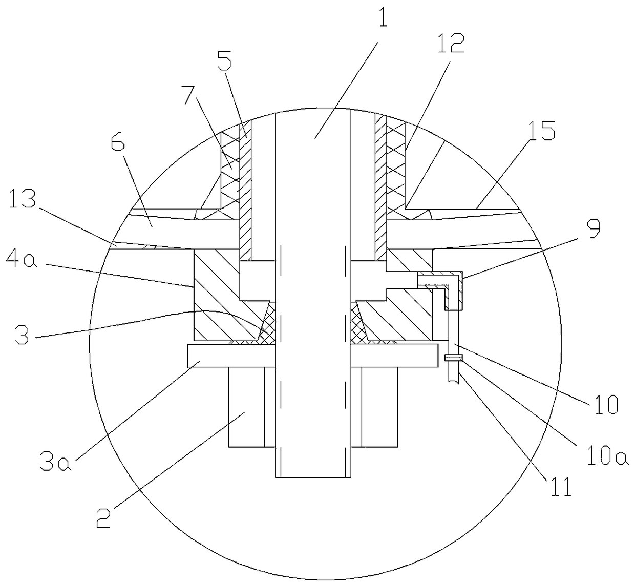 Mining bolt-grouting device and use method thereof