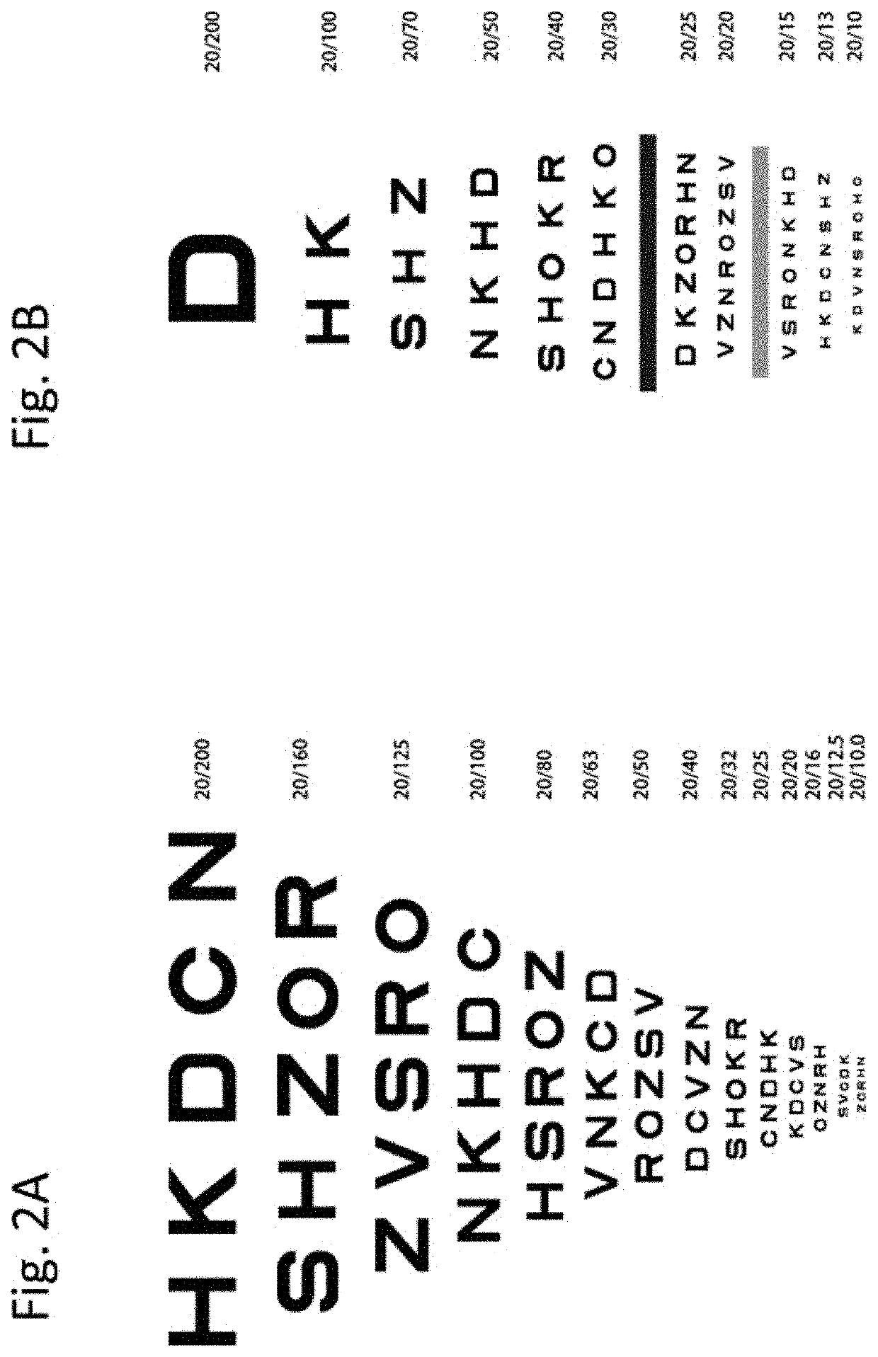 Systems and methods for testing and analysis of visual acuity and its changes