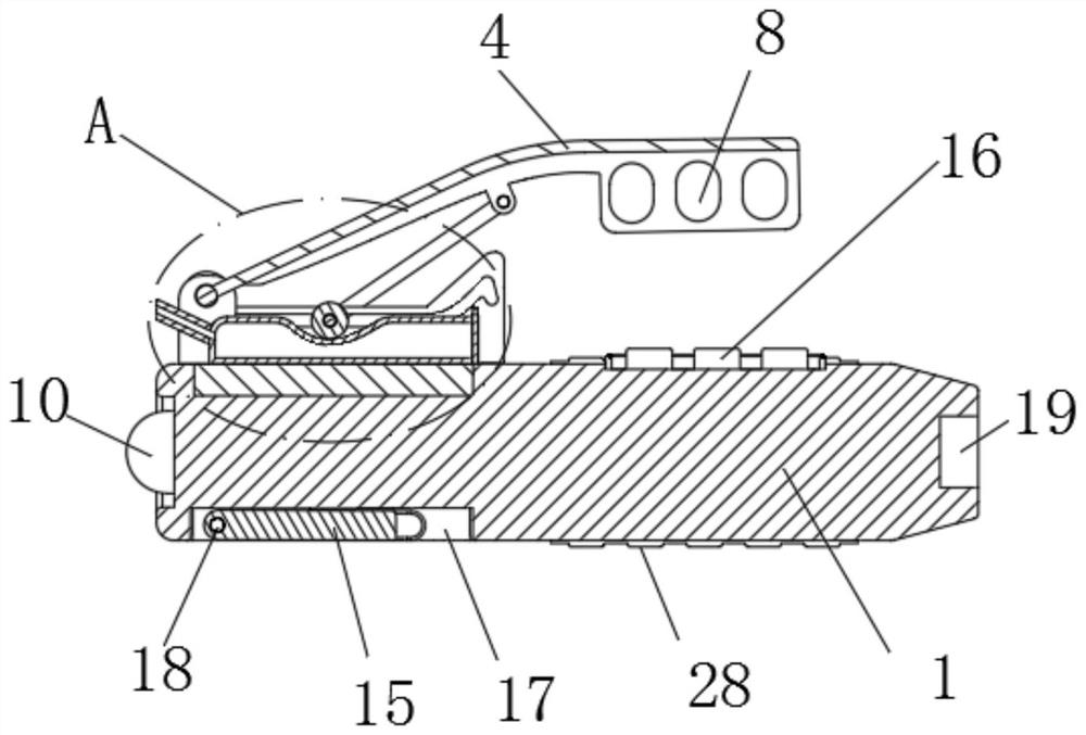 Portable human body bone mineral density measuring instrument and method thereof