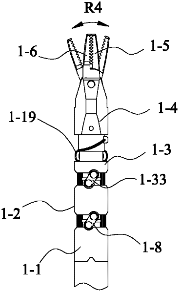 Micro instrument terminal based on module joint and used for minimally invasive surgery robot