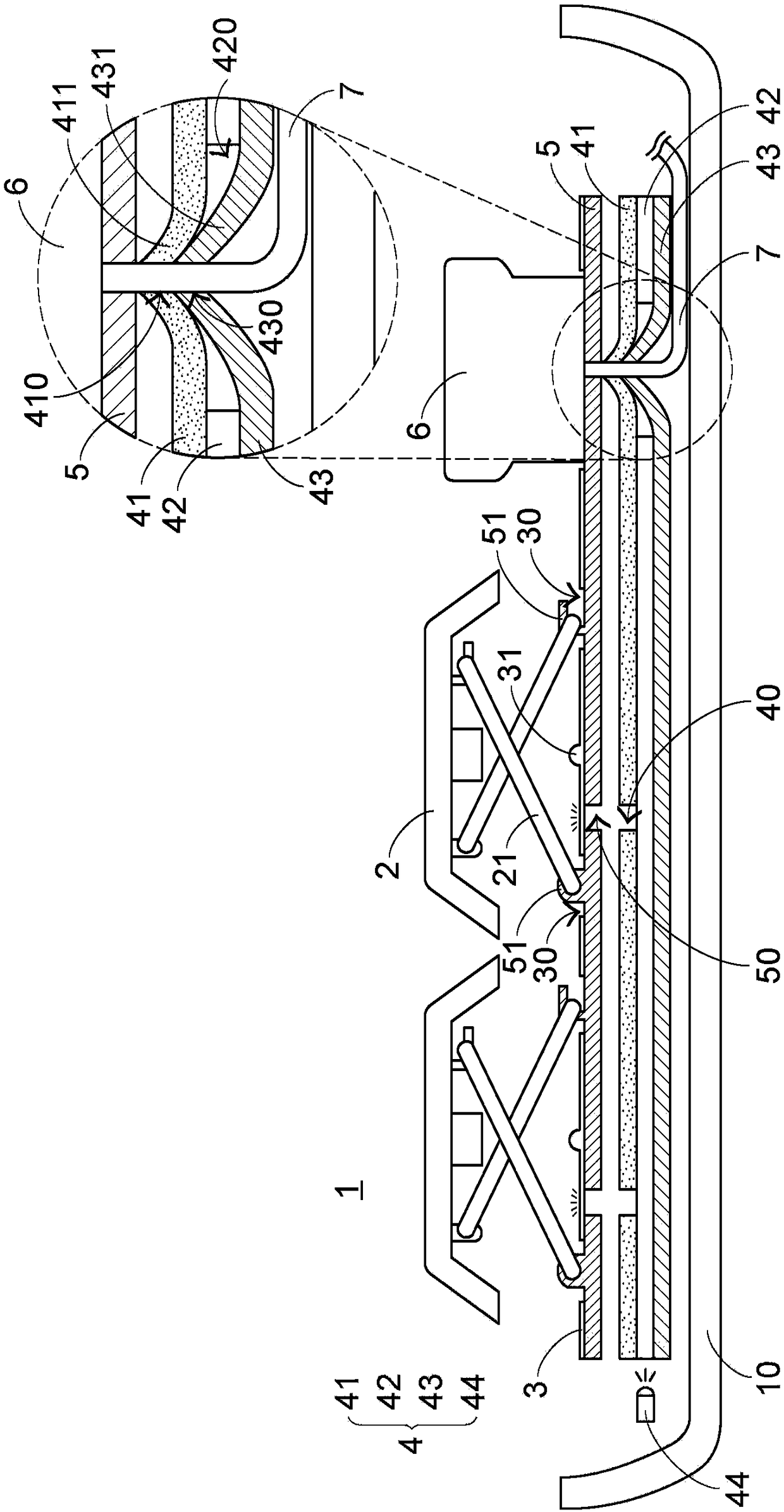 Luminous keyboard