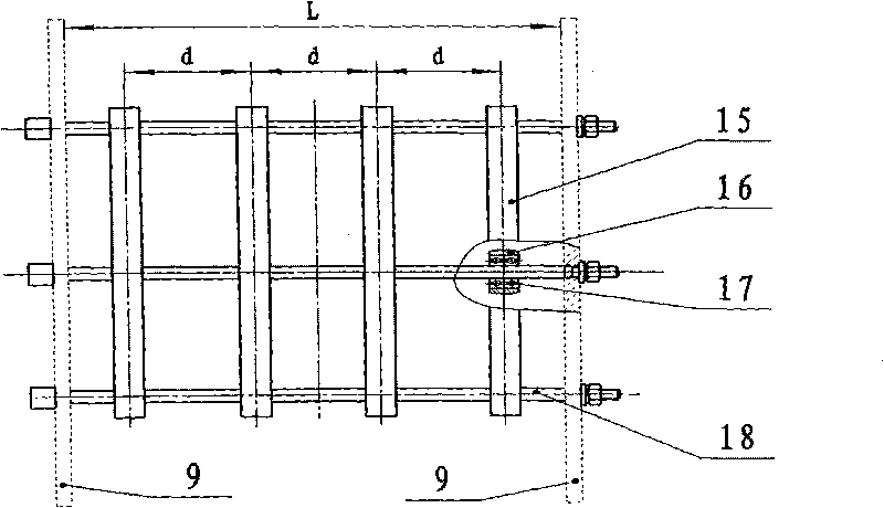 Multi-row slot-hole-wheel-type precise rape seeding device