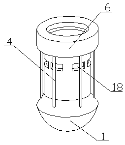 Ear canal inflammation medicine feeder for otology and laryngology