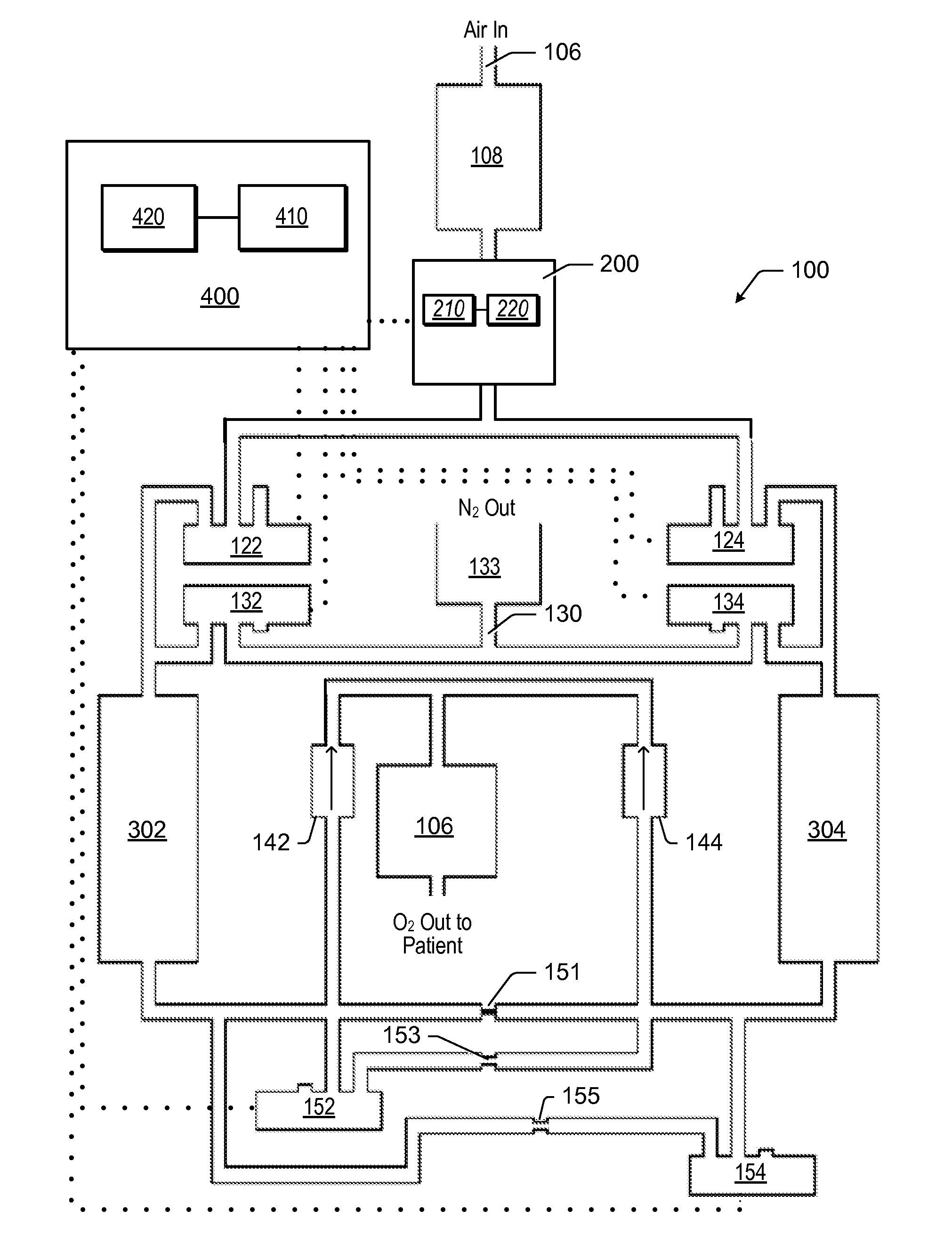 Method and systems for the delivery of oxygen enriched gas