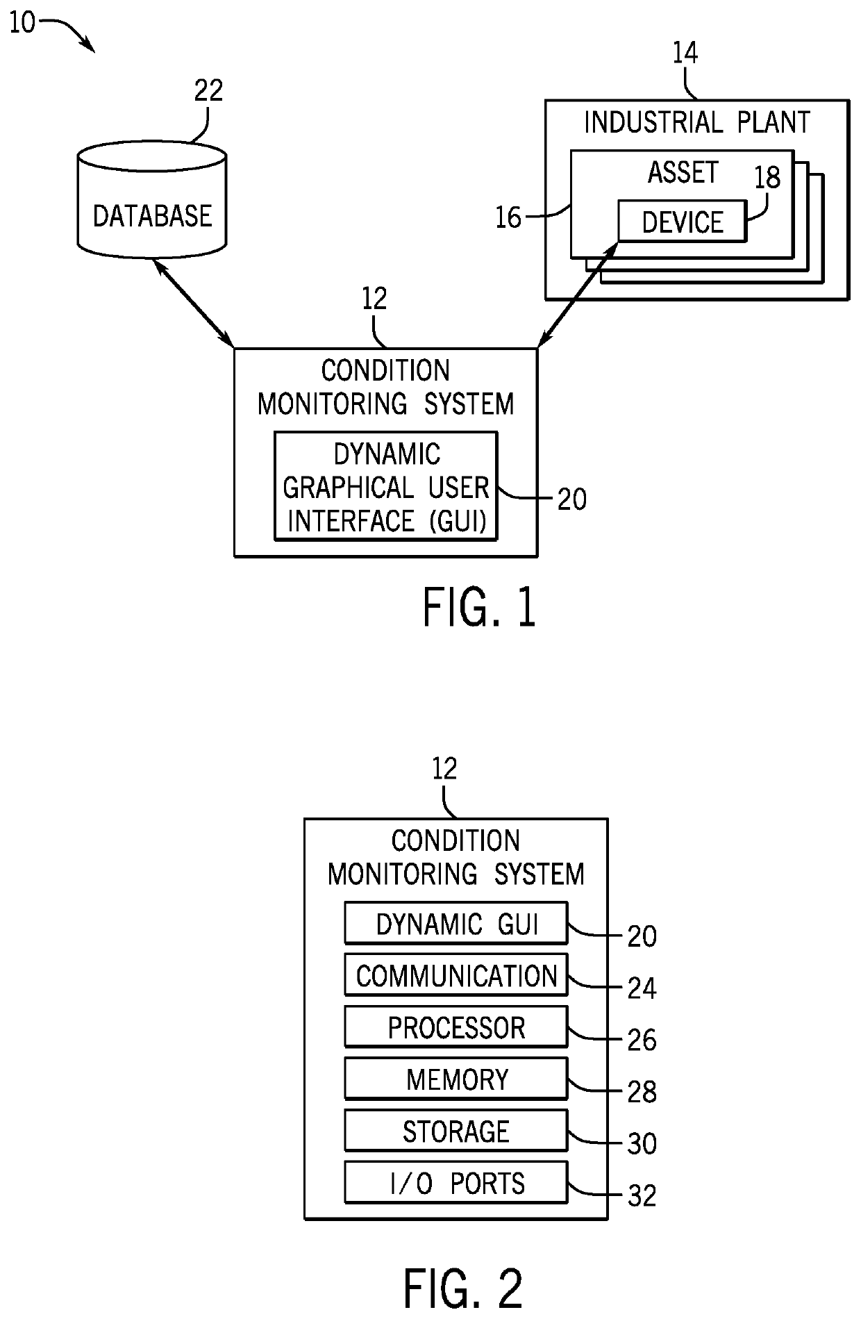 Systems and methods for prioritizing and monitoring device status in a condition monitoring software application