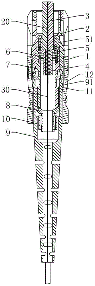 Novel optical fiber connector