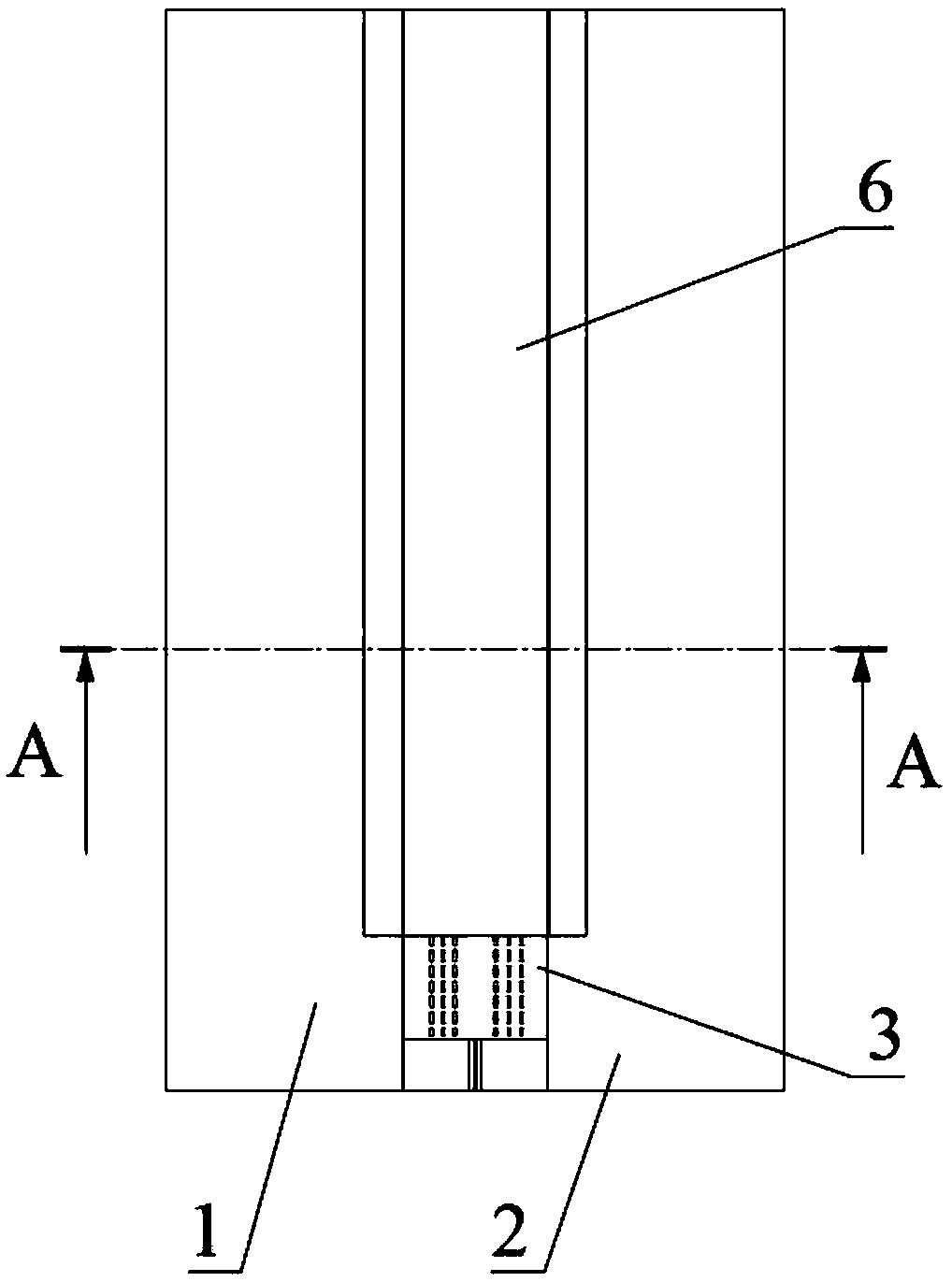 High-strength fiber reinforcement thin film sealing butt-joint structure universal for high altitude airship