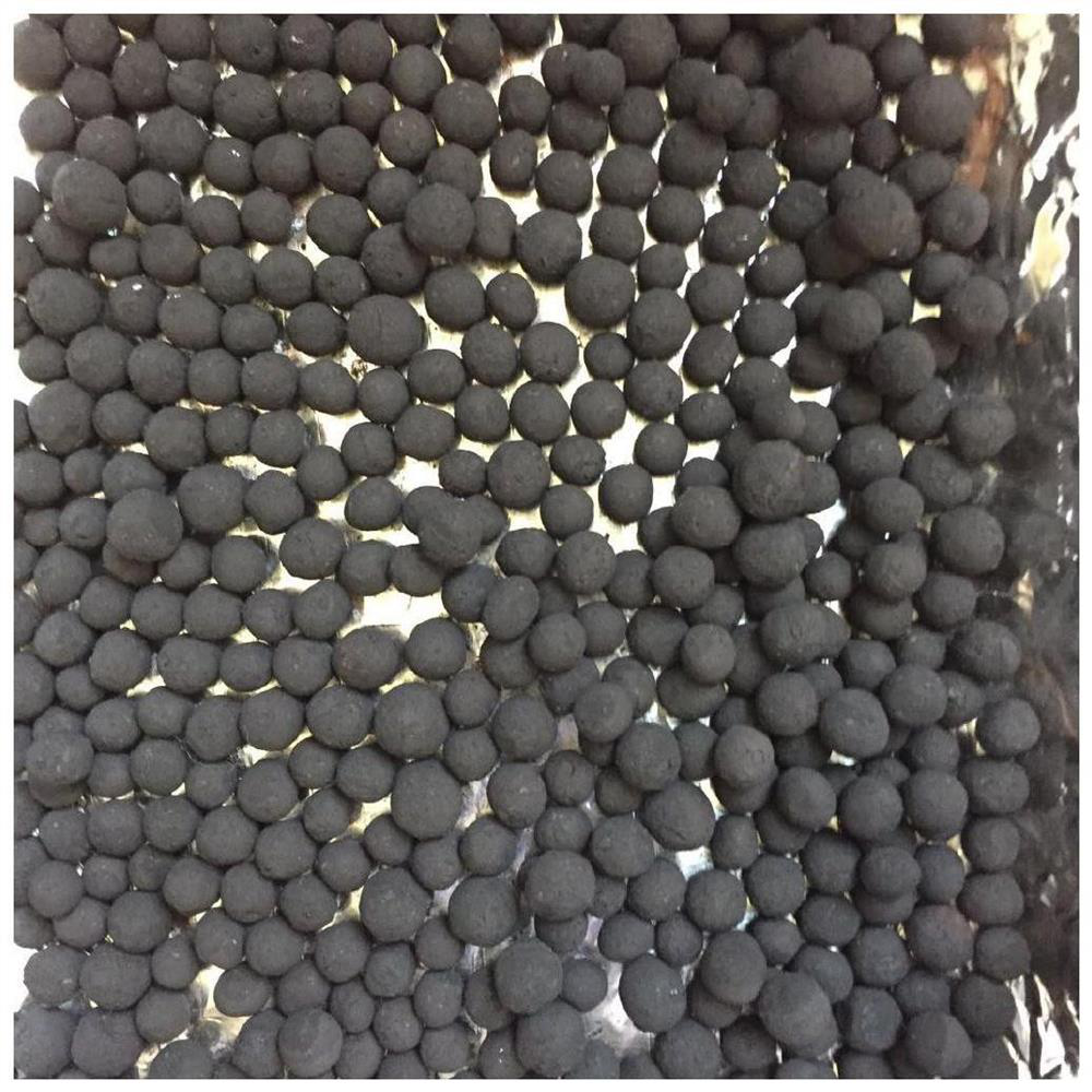 A kind of ferroferric oxide ceramsite and its preparation method and application