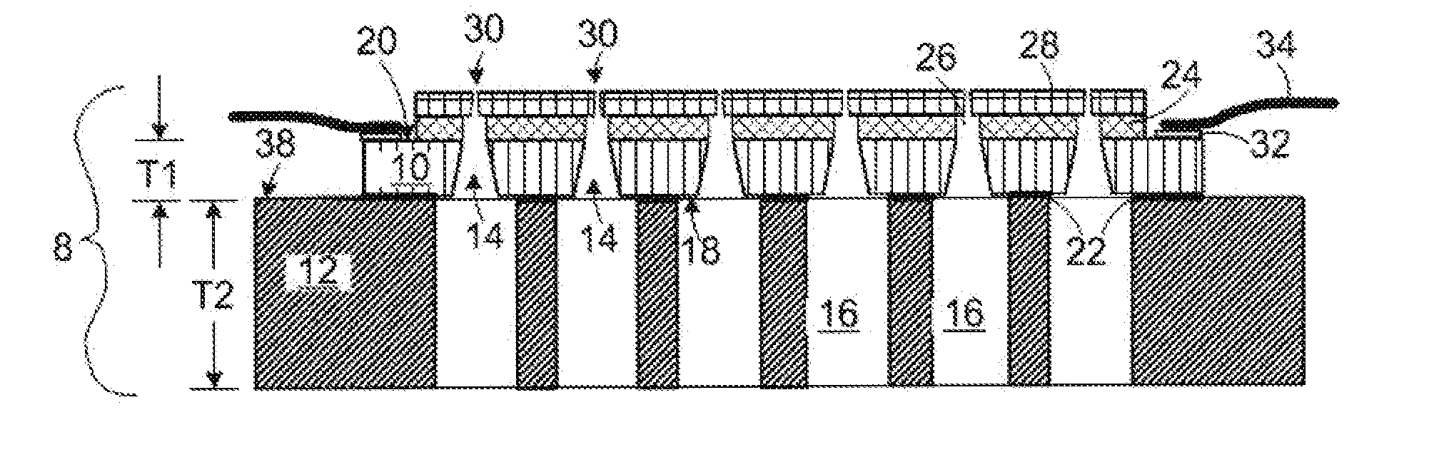 Micro-fluid ejection heads and methods for bonding substrates to supports