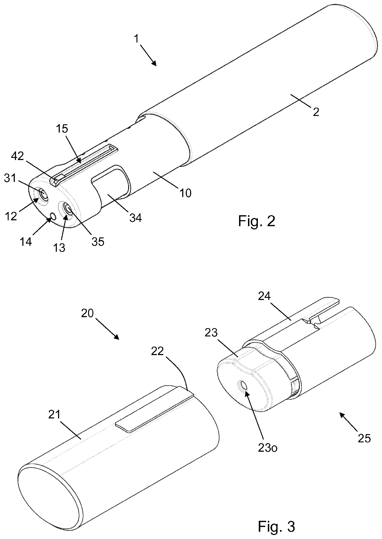 Spring straining mechanism for torsion spring based device