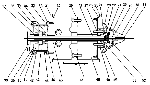 Five-shaft cutter grinding machine