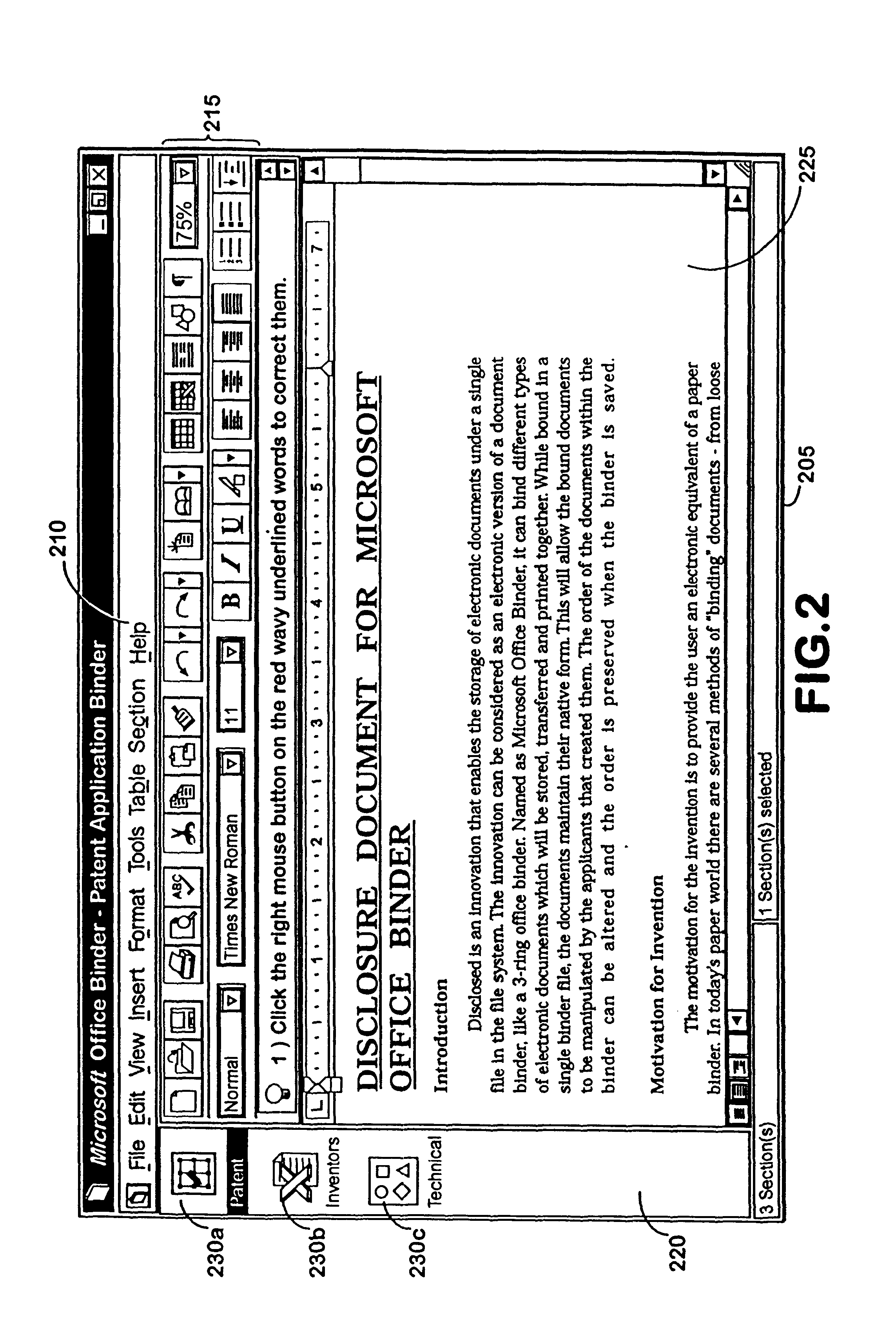 System and method for printing ordered sections having different file formats