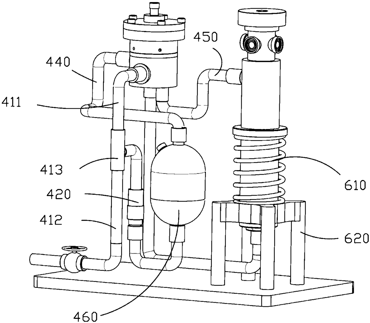 A retractable hidden fire hydrant based on Bernoulli's principle