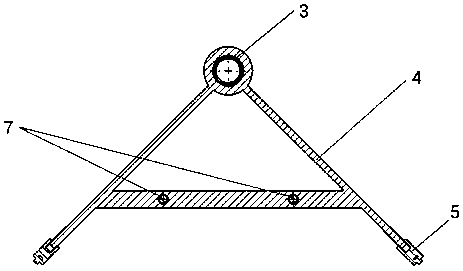 A retractable gas supply duct for a slender combustion chamber