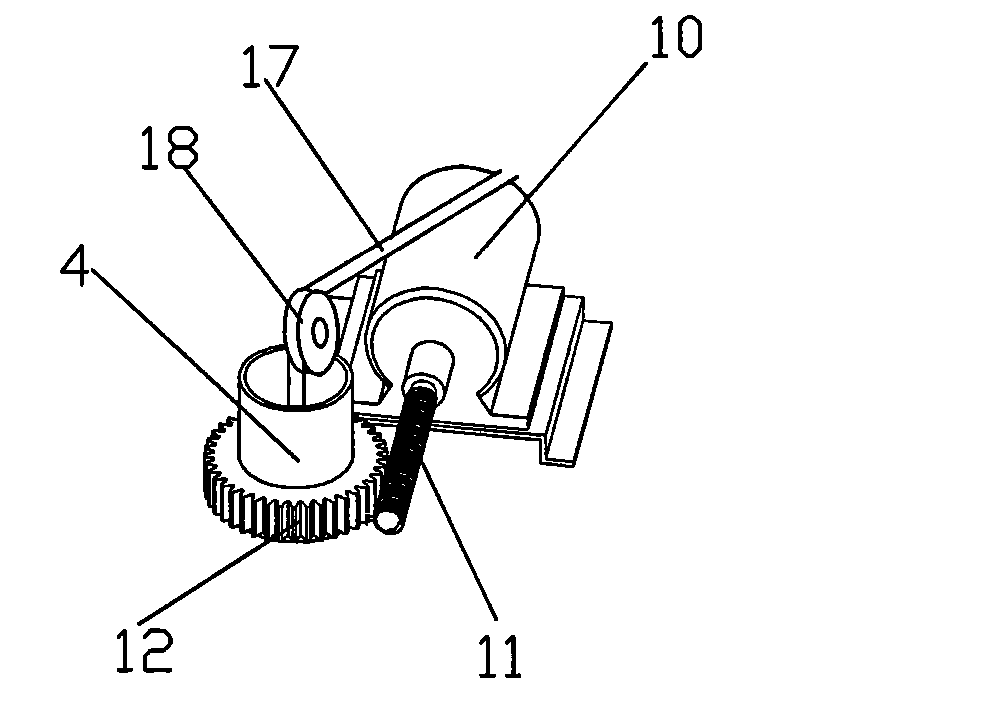 Intelligent wind wheel used for vertical axis wind generating device