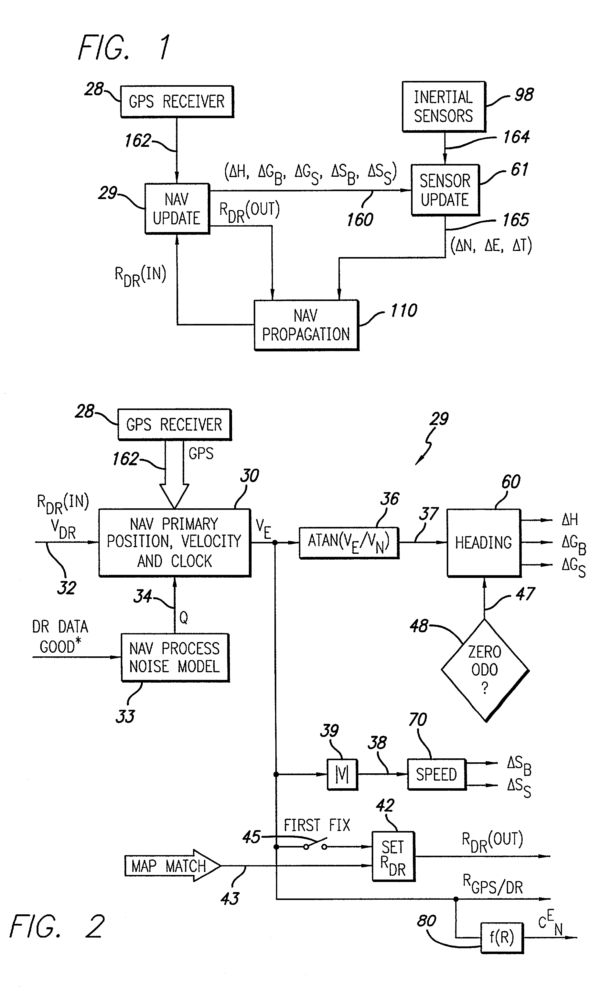 Navigation system and method for tracking the position of an object