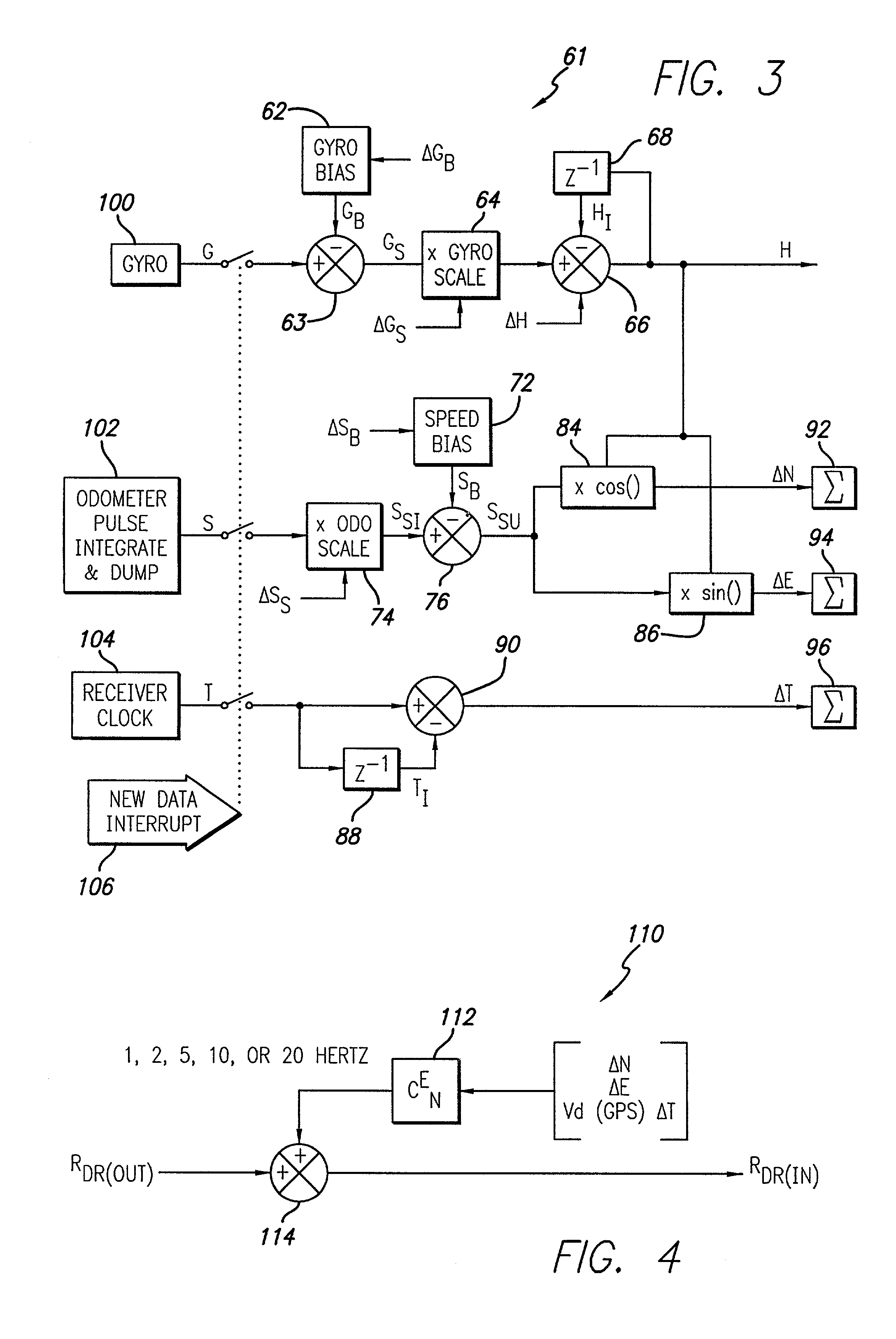 Navigation system and method for tracking the position of an object
