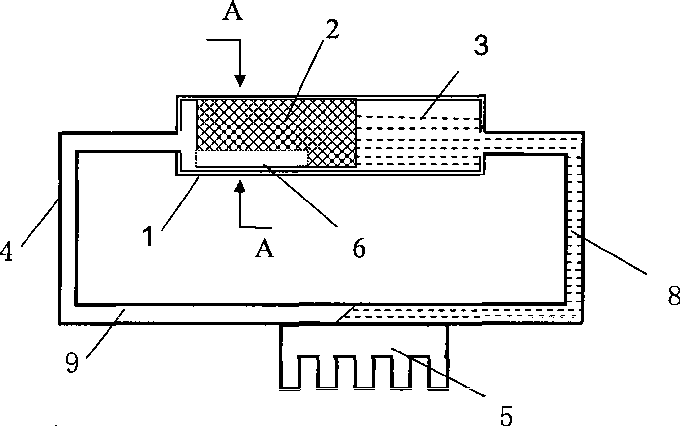 Loop type heat pipe radiator and manufacturing method thereof
