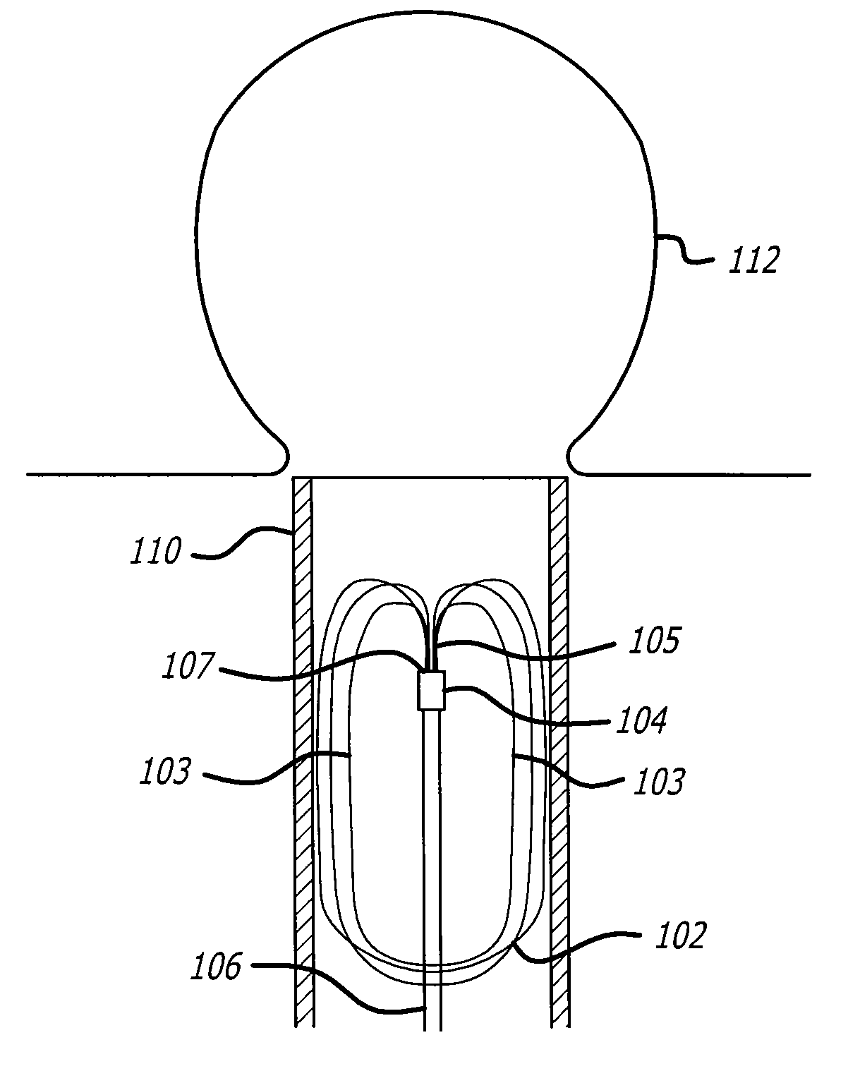 Self-expandable aneurysm filling device, system and method of placement
