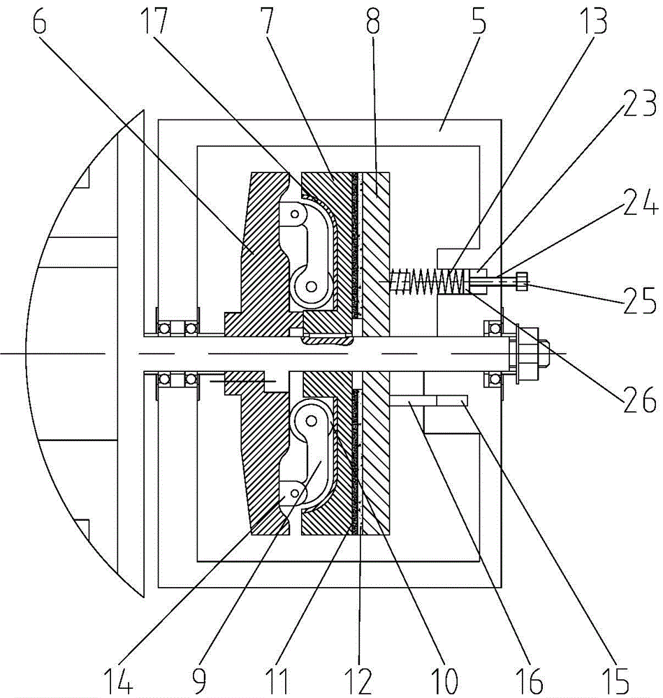 Adjustable self-adaptive wire spool device