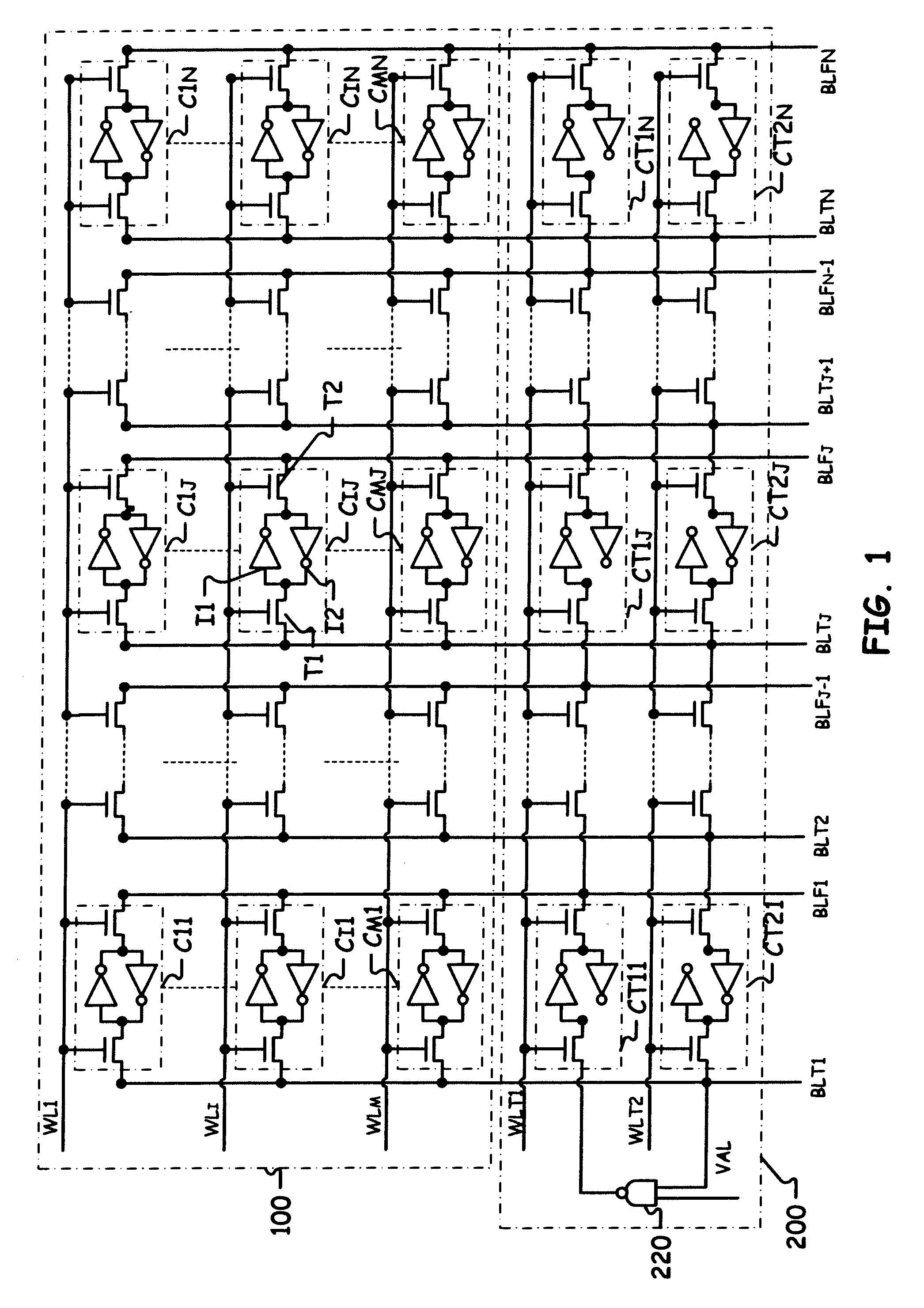 Memory including a performance test circuit
