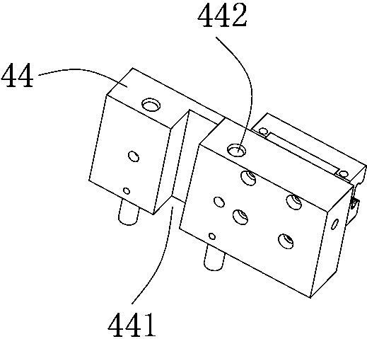 Double-way material sorting device