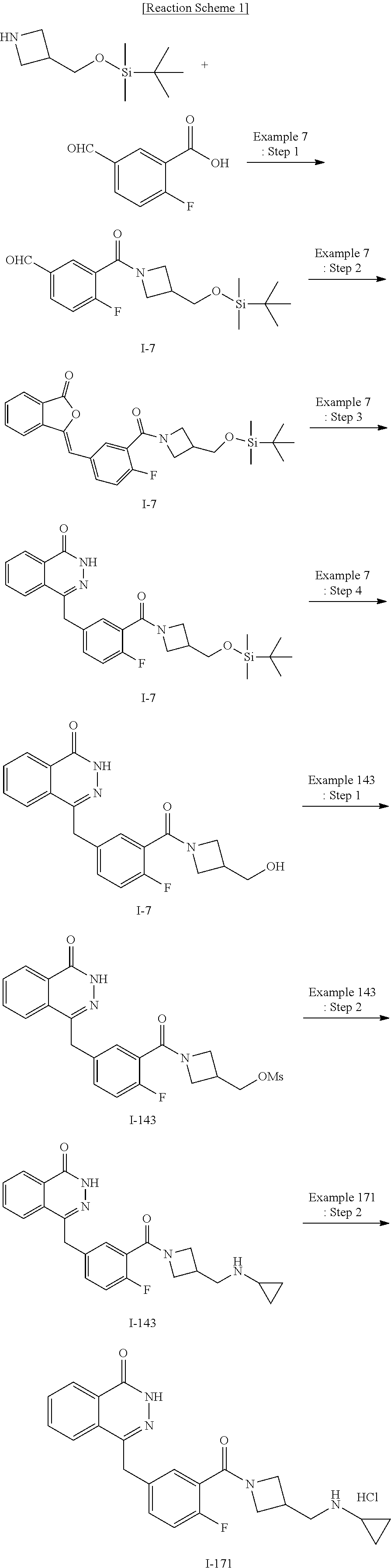 Process for preparing a phthalazinone derivative and intermediates thereof