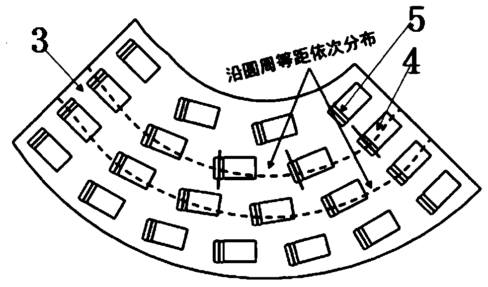 Multistage elastic support mechanism and gas hydrodynamic thrust bearing