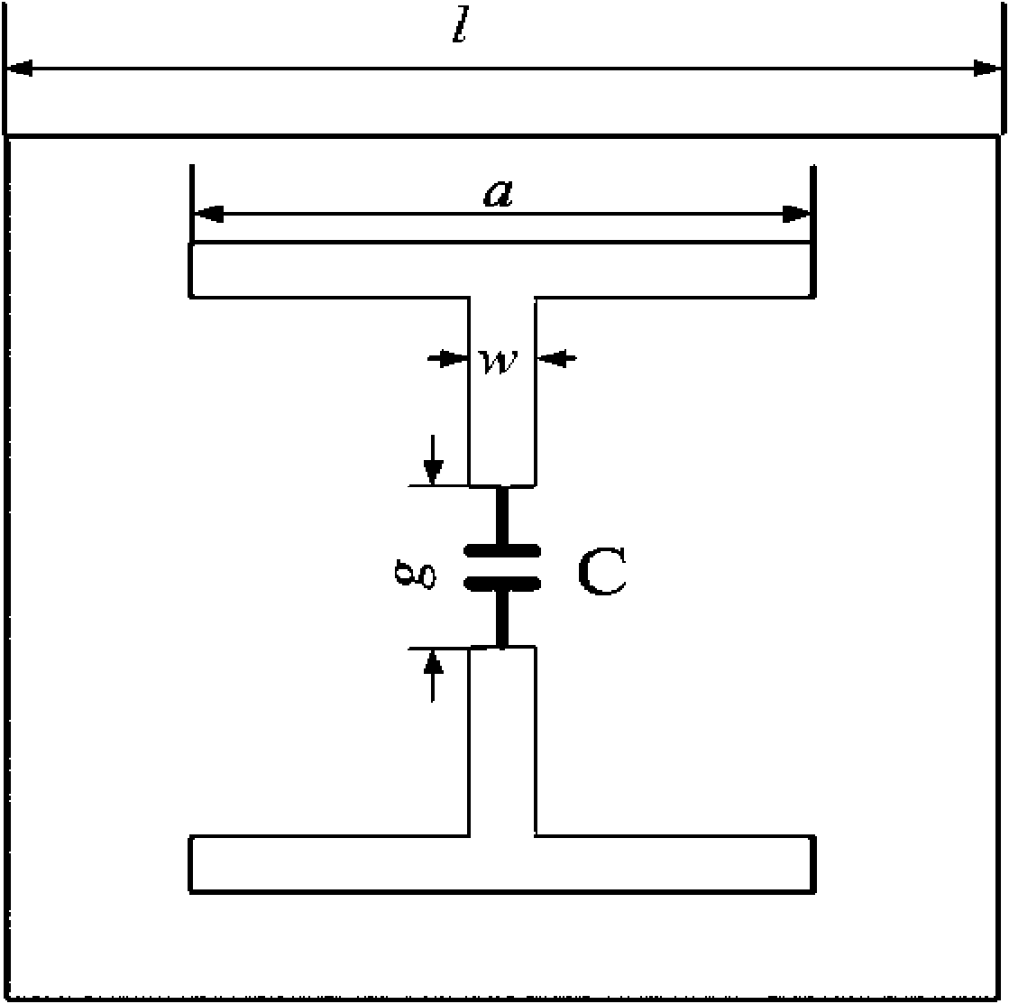 Electric control radiation directional diagram reconfigurable antenna