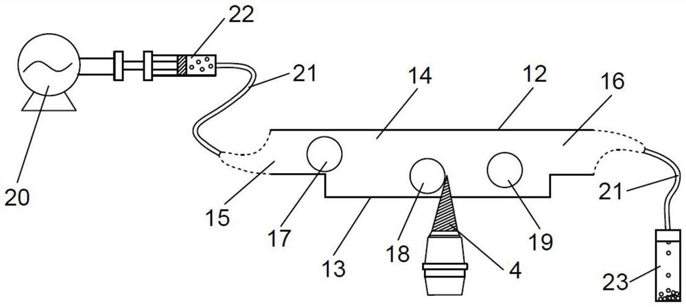 Extreme manufacturing equipment of micro-droplet three-dimensional sphere structure and use method