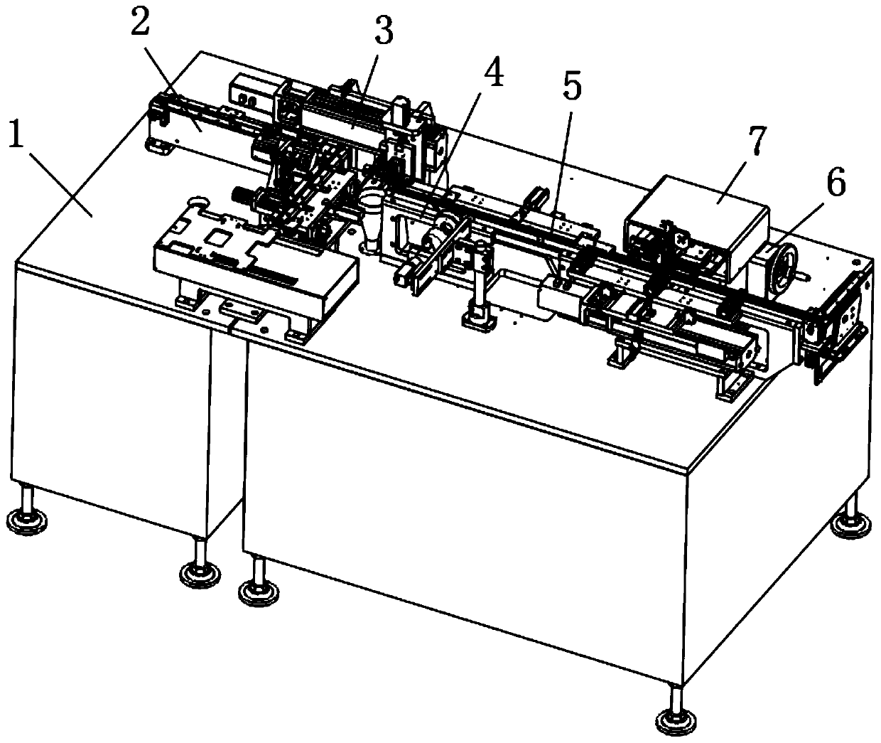 Assembly tool for filter PIN