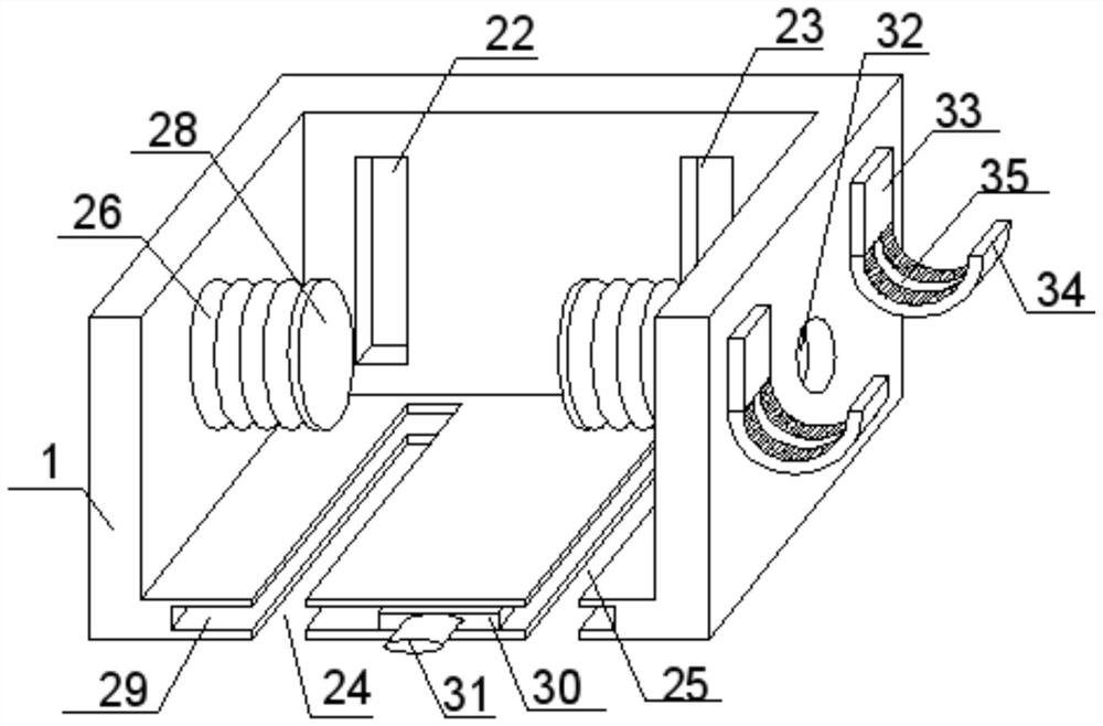 A combined two-way directional transmission tool for rock wool boards for underground diaphragm walls